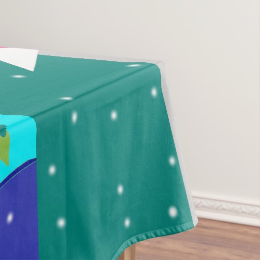 レトロの休日の漫画のパーティーのテーブルクロス テーブルクロス (インサイチュ)