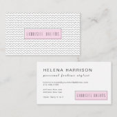 レトロの個人的なファッションのスタイリストの上品の小売り 名刺 (正面/裏面)