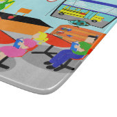 レトロの先生のまな板 カッティングボード (角)