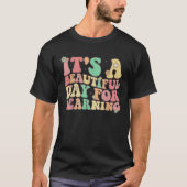レトロの先生スタッドのための美学しい日 Tシャツ (正面)