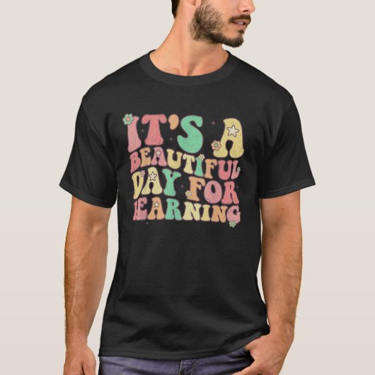 レトロの先生スタッドのための美学しい日 Tシャツ (正面)