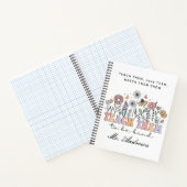 レトロの先生教えは、彼らは親切になる ノートブック (内部)