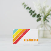 レトロの先生 名刺 (スタンド正面)