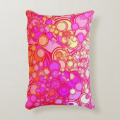 レトロの円 アクセントクッション (正面(垂直))