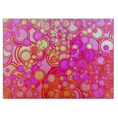 レトロの円 カッティングボード (正面)