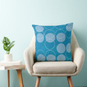 レトロの円 クッション (椅子)