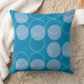 レトロの円 クッション (ブランケット)