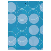 レトロの円 クリップボード (裏面)