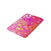 レトロの円 バスマット (アングル)