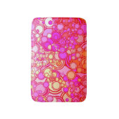 レトロの円 バスマット (正面縦)