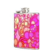 レトロの円 フラスク (左)