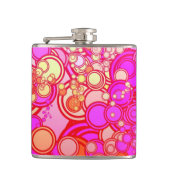 レトロの円 フラスク (正面)