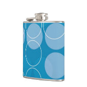 レトロの円 フラスク (左)