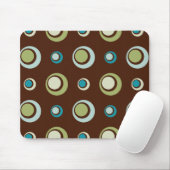 レトロの円 マウスパッド (マウス)