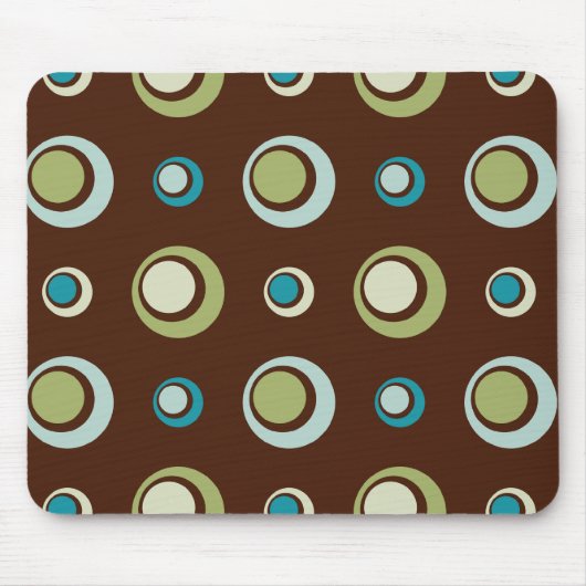 レトロの円 マウスパッド (正面)