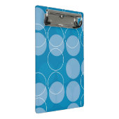 レトロの円 ミニクリップボード (アングル)