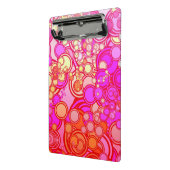 レトロの円 ミニクリップボード (アングル2)