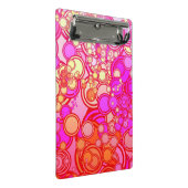 レトロの円 ミニクリップボード (アングル)