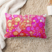 レトロの円 ランバークッション (ブランケット)