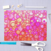 レトロの円 薄葉紙 (クラフト)