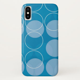 レトロの円 iPhone X ケース