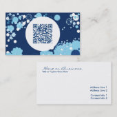 レトロの円QRコード 名刺 (正面/裏面)