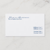 レトロの円QRコード 名刺 (裏面)