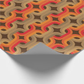 レトロの包装紙 ラッピングペーパー (角)