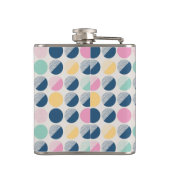 レトロの半円パターン フラスク (裏面)