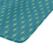 レトロの原子力時代の星パターン カッティングボード (角)