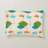 レトロの原子移動式パターンアクセントの枕 アクセントクッション (裏面)