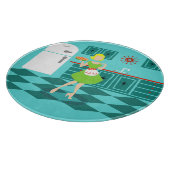 レトロの台所まな板 カッティングボード (角)