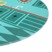 レトロの台所まな板 カッティングボード (角)