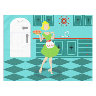 レトロの台所テーブルクロス テーブルクロス