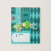 レトロの台所パズル ジグソーパズル (縦)