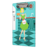 レトロの台所用箋挟 クリップボード (左)