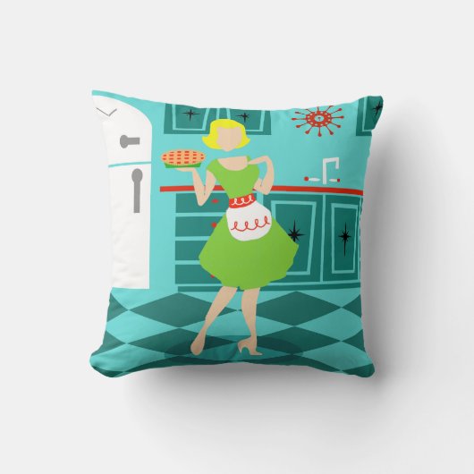 レトロの台所装飾用クッション クッション (正面)