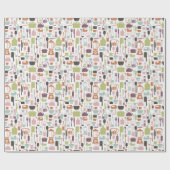 レトロの台所 ラッピングペーパー (フラット)