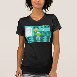 レトロの台所Tシャツ Tシャツ