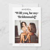 レトロの台本は僕の花嫁の申し出だ 招待状 (正面)