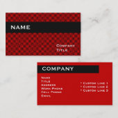 レトロの名刺のテンプレート 名刺 (正面/裏面)