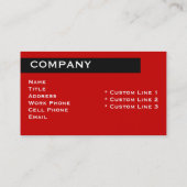 レトロの名刺のテンプレート 名刺 (裏面)