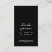 レトロの名刺 名刺 (裏面)