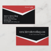 レトロの名刺 名刺 (正面/裏面)