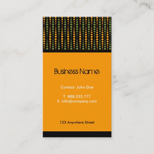 レトロの名刺 名刺 (正面)