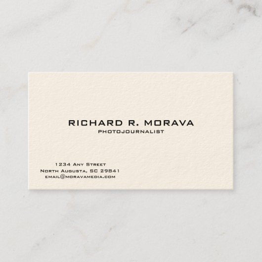 レトロの名刺 名刺 (正面)