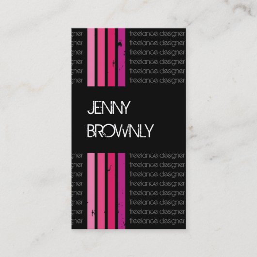 レトロの名刺 名刺 (正面)