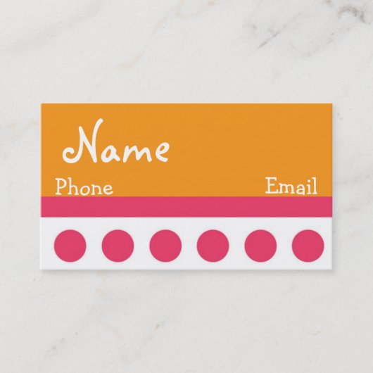 レトロの名刺 名刺 (正面)