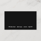 レトロの名刺 名刺 (裏面)