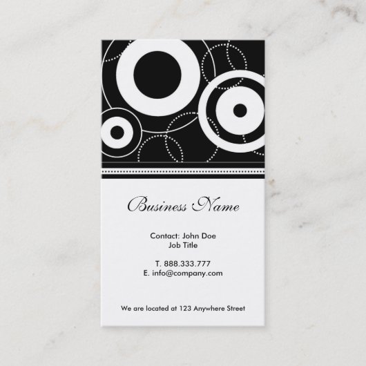 レトロの名刺 名刺 (正面)